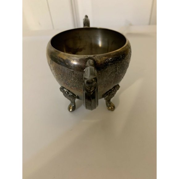 Vintage FB Rogers Silver Co silver plated Footed sugar bowl - Picture 5 of 9